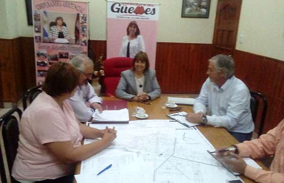 Funcionarios provinciales y de Güemes analizaron obras de suministro de agua